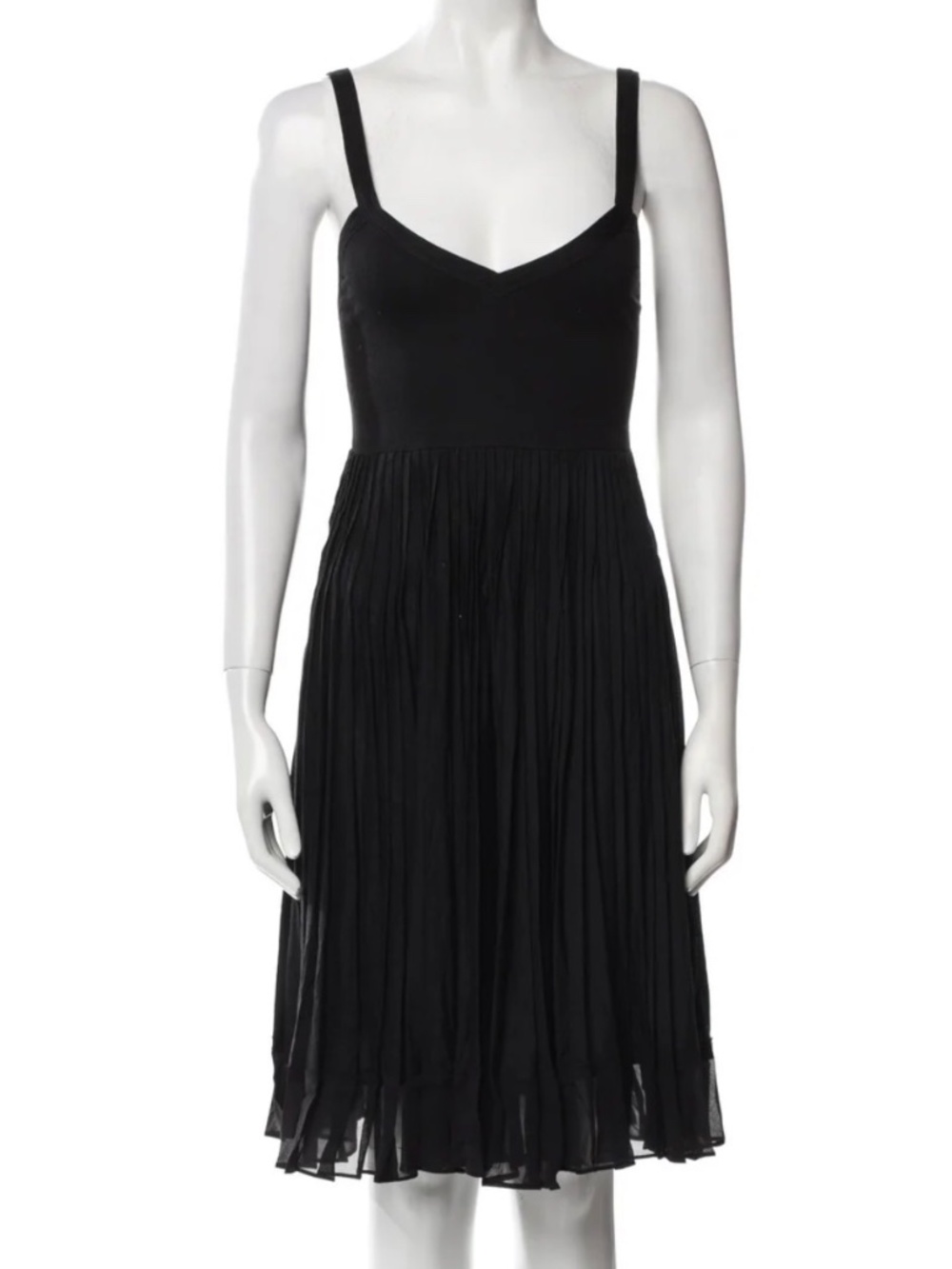 Theory Summer Black Sun Dress Little Black Dress S